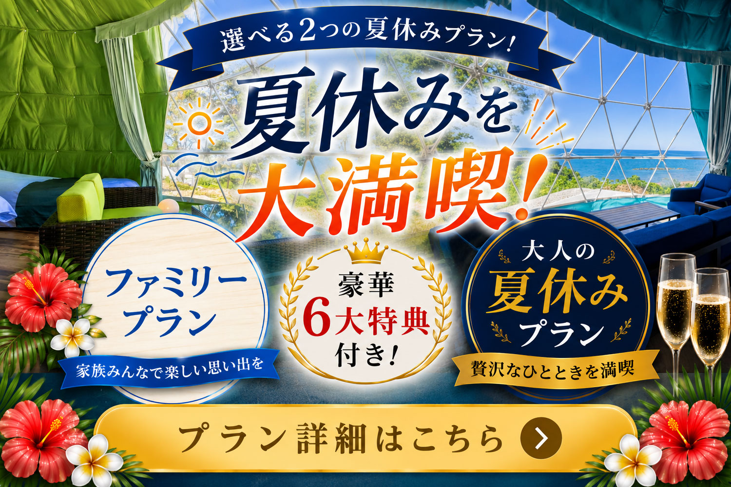 選べる２つの夏休みプラン
